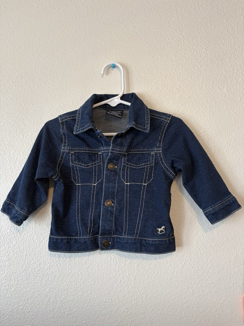 Faded Glory Infants “Jean” Jacket 6-9 months